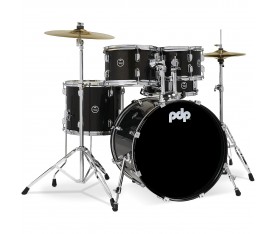 PDP Drums centerstage 20 Inch 5-Parça Akustik Davul Seti (Iridescent Black Sparkle)