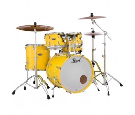 PEARL DMP925S/C228 - Decade Maple Solid Yellow 5 Parça (22B/10T/12T/16F/14S) Aksamlı Akustik Davul Seti