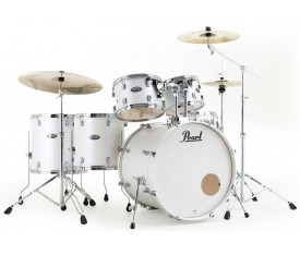 PEARL DMP926S/C229 - Decade Maple White Satin Pearl 6 Parça (22B/10T/12T/14F/16F/14S) Akustik Davul Seti