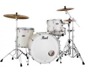PEARL DMP984/C229 - Decade Maple White Satin Pearl 4 Parça (18B/12T/14F/14S) Aksamlı Akustik Davul Seti
