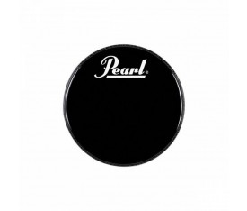 PEARL EB-22BDPL - Pearl Logolu 22" Siyah Bas Davul Ön Derisi