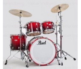 PEARL RF924XAP/C155 - Reference Scarlet Fade 4 Parça (22B/10T/12T/14F) Akustik Davul Seti