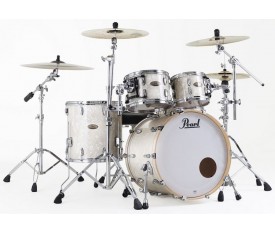 PEARL STS904XP/C405 - Session Studio Select Nicotine White Marine Pearl 4 Parça (20B/10T/12T/14F) Akustik Davul Seti