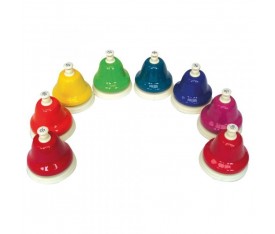 PERCUSSIONPLUS PP273 Desk Bells Do Majör 8'li Masa Zilleri Seti