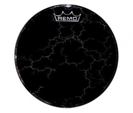 REMO PA-1018-C3- Chromeburst Black Desenli 18" Resonant Bas Davul Derisi