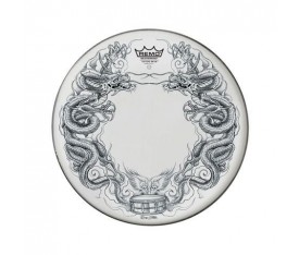 REMO PA-1320-TT-T08 - Powerstroke® P3 Skyndeep® Tattoo Dragon Skyn 20" Bas Davul Derisi