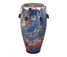 REMO CG-3312-MS- PONCHO SANCHEZ Conga 12.50" Çap 30" Yükseklik Chrome Curved Kasnak SKYNDEEP Molten Sea Finish