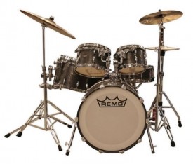 REMO GS-0951-NS- Gold Crown Advanced Acousticon 5 Parça (20B/10T/12T/14F/14S) Akustik Davul Seti