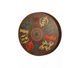 REMO MO-2512-SD-0024 - Mondo™ Skyndeep® Adinkra Desenli 12" Djembe Derisi