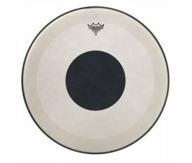 REMO P3-1122-10- Powerstroke® P3 Kumlu Bottom Black Dot™ 22" Bas Davul Derisi