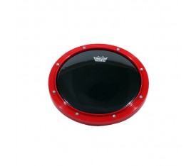 REMO PRACTICE PAD AMBASSADOR EBONY 8 inç Kırmızı