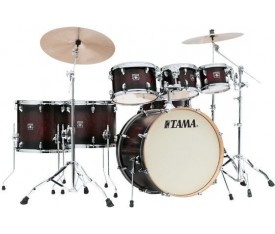 TAMA CL72RSP-GBP - Superstar Classic Garnet Burst Lacebark Pine 7 Parça (22B/8T/10T/12T/14F/16F/14S) Akustik Davul Seti