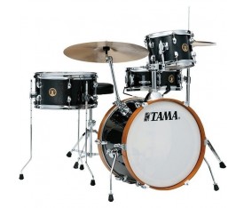 TAMA LJK48H4-CCM - Club-JAM Charcoal Mist 4 Parça (18B/10T/14F/13S) Aksamlı Akustik Davul Seti