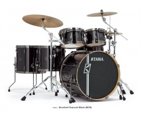 Tama MK62HZBNS-BCB Superstar Hyper-Drive Maple Brushed Charcoal Black 6 Parça Akustik Davul Seti