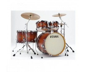 TAMA VP62RS-ABR - Silverstar Antique Brown Burst 6 Parça (22B/10T/12T/14F/16F/14S) Akustik Davul Seti