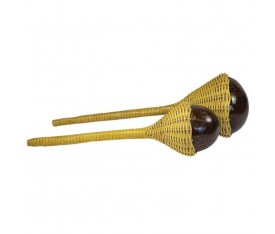 TERRE 38441112 - Rattan Maracas Medium (Çift)