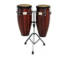 Tycoon Conga TC-91-BHPBR-D Artist Series Hand-Painted 10'+11'Bro
