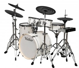 Valler XD2000PW Beyaz Elektro Akustik Davul Seti