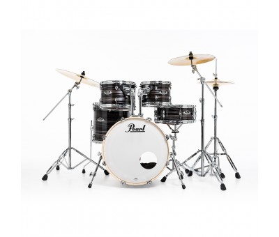PEARL EXX705NBR/C779 Export EXX Metallic Amethyst Twist 5 Parça (20B/10T/12T/14F/14S) HWP-834 Aksam Setli ve Sabian SBR Zil Setli Akustik Davul Seti