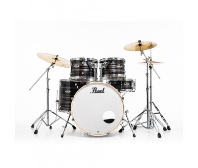PEARL EXX725SBR/C779 Export EXX Metallic Amethyst Twist 5 Parça (22B/10T/12T/16F/14S) HWP-834 Aksam Setli ve Sabian SBR Zil Setli Akustik Davul Seti