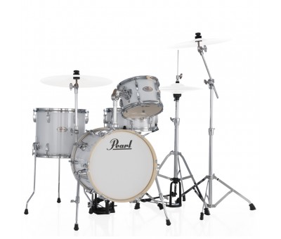 PEARL MT564/C-D33 Midtown Pure White 4 Parça (16B/10T/13F/13S) Aksamlı Akustik Davul Seti