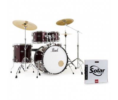 PEARL RS585BC/C91 Roadshow Aksamlı ve Zilli Akustik Davul Seti