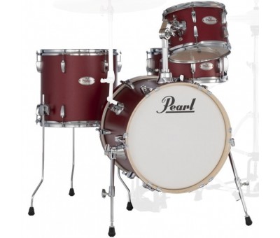 PEARL MT564/C-D747 Midtown Matte Red 4 Parça (16B/10T/13F/13S) Akustik Davul Seti