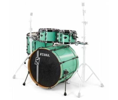 TAMA ML52HLZBNS-SFG - Superstar Hyper-Drive Seafoam Green 5 Parça (22B/10T/12T/14F/16F) Akustik Davul Seti