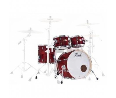 PEARL STS904XP/C847 - Session Studio Select Scarlet Ash 4 Parça (20B/10T/12T/14F) Akustik Davul Seti