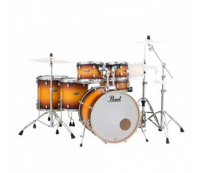 PEARL DMP926S/C225 - Decade Maple "Classic Satin Amburst" 6 Parça (22B/10T/12T/14F/16F/14S) Aksamlı Akustik Davul Seti