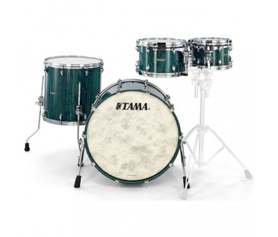 TAMA TW42RZS-LIC STAR Walnut Light Indigo Japanese Chestnut 4 Parça (22B/10T/12T/16F) Akustik Davul Seti