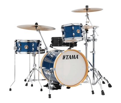 TAMA LJK36H3-ISP - Club-JAM Suitcase Indigo Sparkle 3 Parça (16B/10T/12F) Aksamlı Akustik Davul Seti