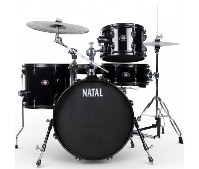 NATAL K-DNB-F18-BKS DNA Sessiz Pratik Akustik Davul Seti