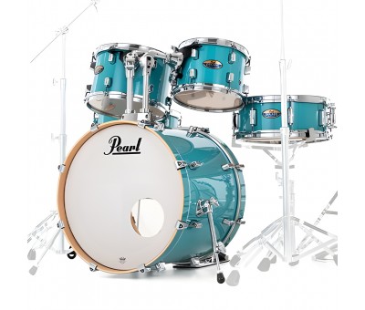 PEARL DMP905/C884 Decade Maple Ice Mint 5 Parça (20B/10T/12T/14F/14S) Akustik Davul Seti