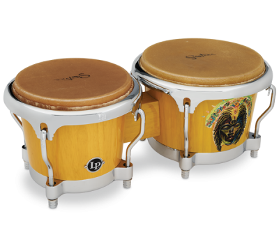 LATIN PERCUSSION LP201AX-SAS - LP® Santana Africa Speaks 7-1/4" ve 8-5/8" Bongo Set