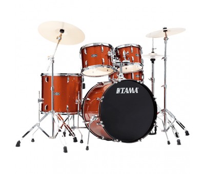 TAMA ST58H6-SCP Stagestar Scorched Copper Sparkle 5 Parça (18B/10T/12T/14F/14S) Aksamlı Akustik Davul Seti