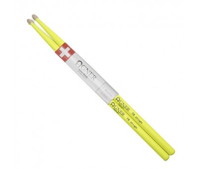 Agner Drumsticks UV Light Yellow 7A Baget