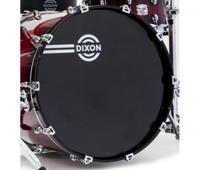 22" Bass Drum Head New Logo Black - PHZ122BK