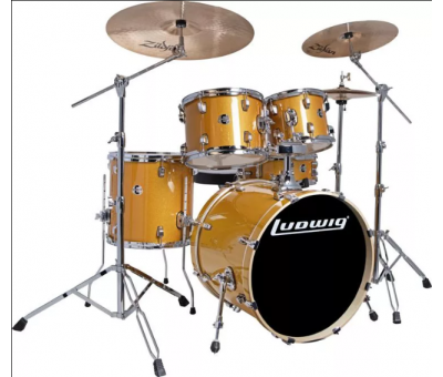 Ludwig Element Evolution LCEE20021 Gold Sparkle Bateri Seti