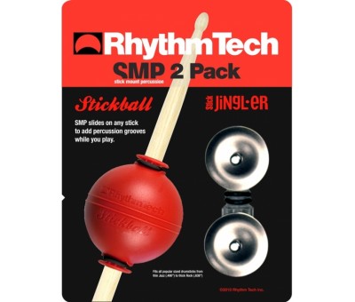 Rhythm Tech RTSMP2 SMP 2 Pack Stickball + Stick Jingl-er