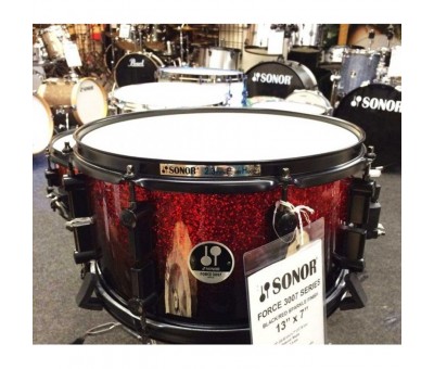 Sonor F371307SDWB Trampet 13"x7" Black Red Sparkle