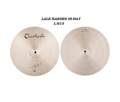 Turkish Cymbals Lale Kardeş Signature 15" Hi-Hat
