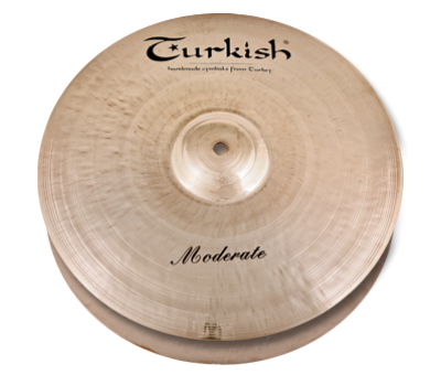 Turkish Cymbals Moderate Set  14"Hihat, 16"Crash, + Bag )