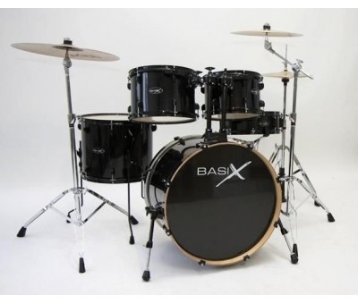 Basix F800.561 Siyah Akustik Davul Seti