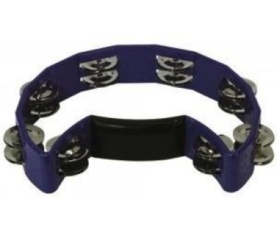 Basix Half Moon Tambourine Mavi