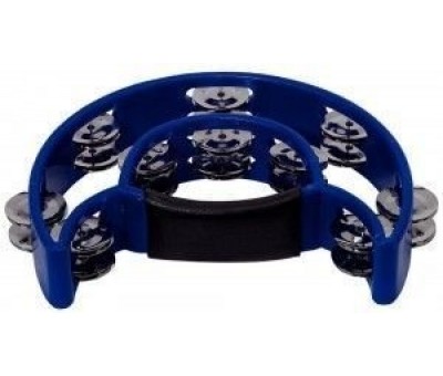 Basix Tambourine Blue