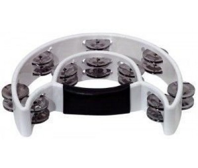 Basix Tambourine White