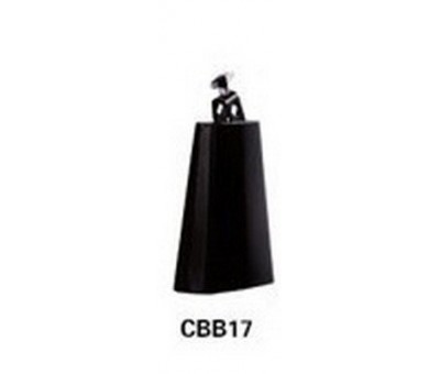 Cox CBB17 Black Powder-Coated Cowbell 7 inç