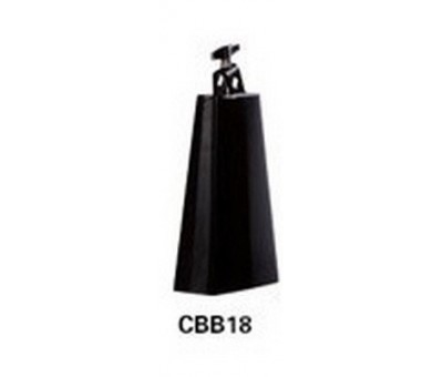 Cox CBB18 Black Powder-Coated Cowbell 8inç