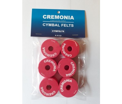 Cremonia CYMFELTS-PK 6'lı Pembe Zil Keçesi 